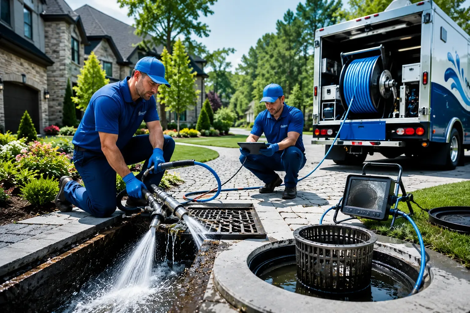 Local outdoor drain cleaning professionals in Goshen, MA